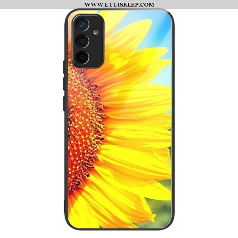 Etui do Samsung Galaxy M13 Słoneczniki Odmiany Szkła Hartowanego